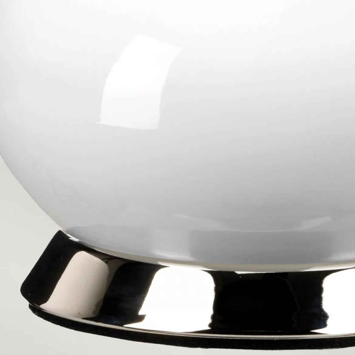 Elstead Lighting Milo Tischleuchte 1-Light Nickel Weiß Stoffschirm gemustert gelb 69cm