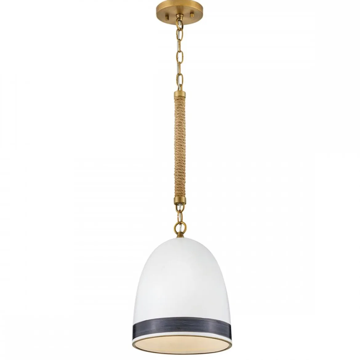 Elstead Lighting Nash Pendelleuchte 1-flammig Messing 25cm