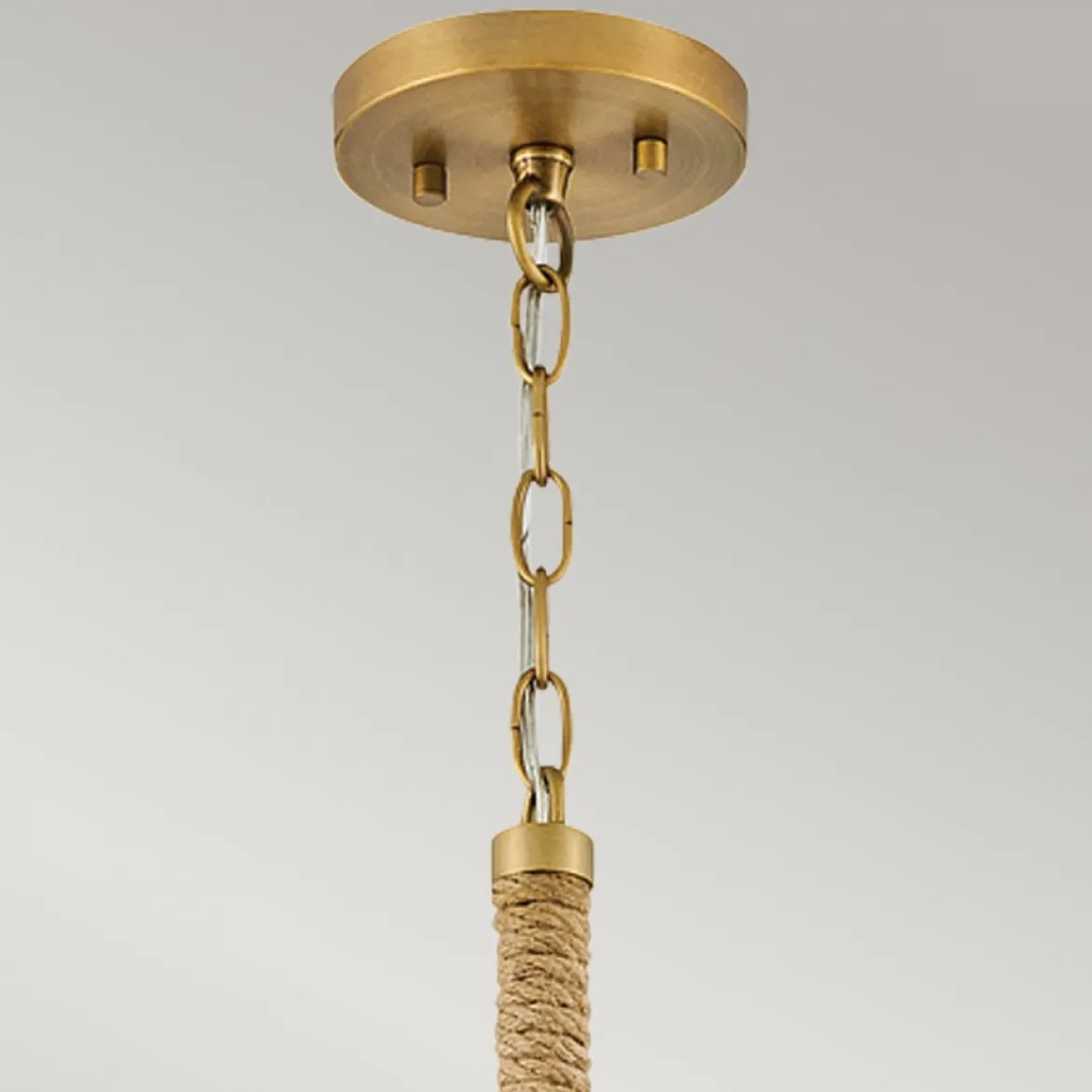 Elstead Lighting Nash Pendelleuchte 1-flammig Messing 25cm