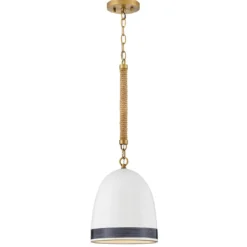 Elstead Lighting Nash Pendelleuchte 1-flammig Messing 25cm