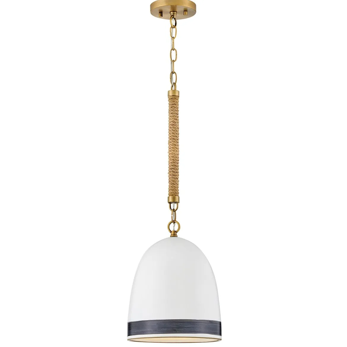 Elstead Lighting Nash Pendelleuchte 1-flammig Messing 25cm