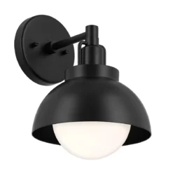 Elstead Lighting Niva Wandleuchte 1-flammig umwandelbar Schwarz