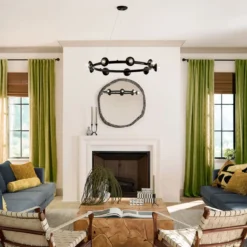 Elstead Lighting Palta Kronleuchter 9-flammig Satinschwarz E14