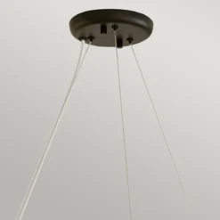 Elstead Lighting Palta Kronleuchter 9-flammig Satinschwarz E14