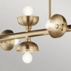 Elstead Lighting Palta Pendelleuchte 10-flammig Champagnerbronze E14