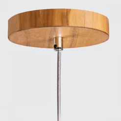 Elstead Lighting Pendelleuchte ANGULAR Teakfurnier E27