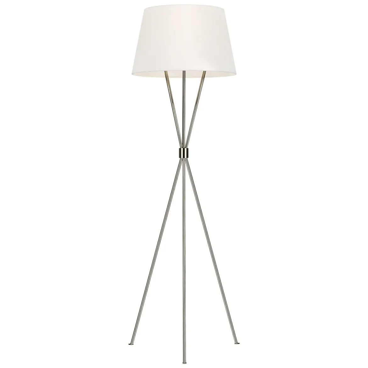 Elstead Lighting Penny 1-Light Stehleuchte Nickel poliert 140cm