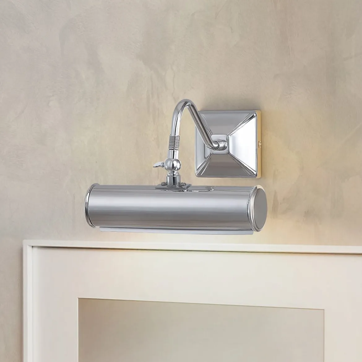 Elstead Lighting Picture Bilderleuchte Small 1-Light Chrom poliert 19cm