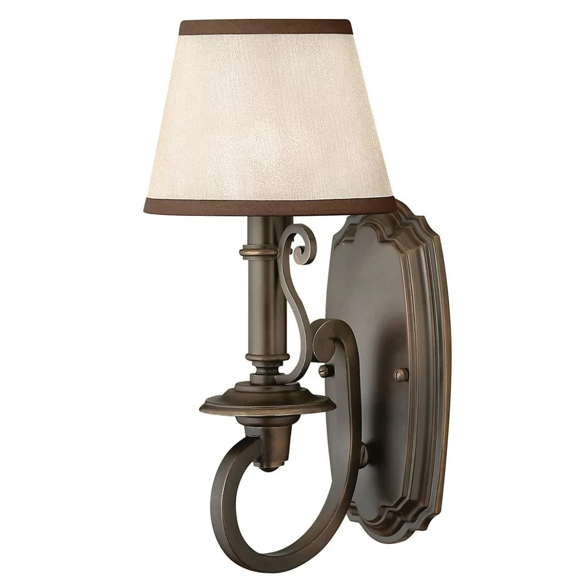 Elstead Lighting Plymouth Wandleuchte 1-flammig bronze E14