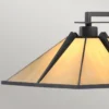 Elstead Lighting Pomeroy Tischleuchte 1-Light Tiffany-Stil Bronze E27