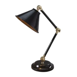 Elstead Lighting Provence Element 1-Light Mini Tischleuchte Schwarz E27