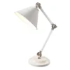Elstead Lighting Provence Element 1-Light Mini Tischleuchte Weiss 52cm