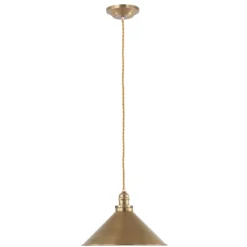 Elstead Lighting Provence 1-Light Pendelleuchte altmessing 1-flammig E27