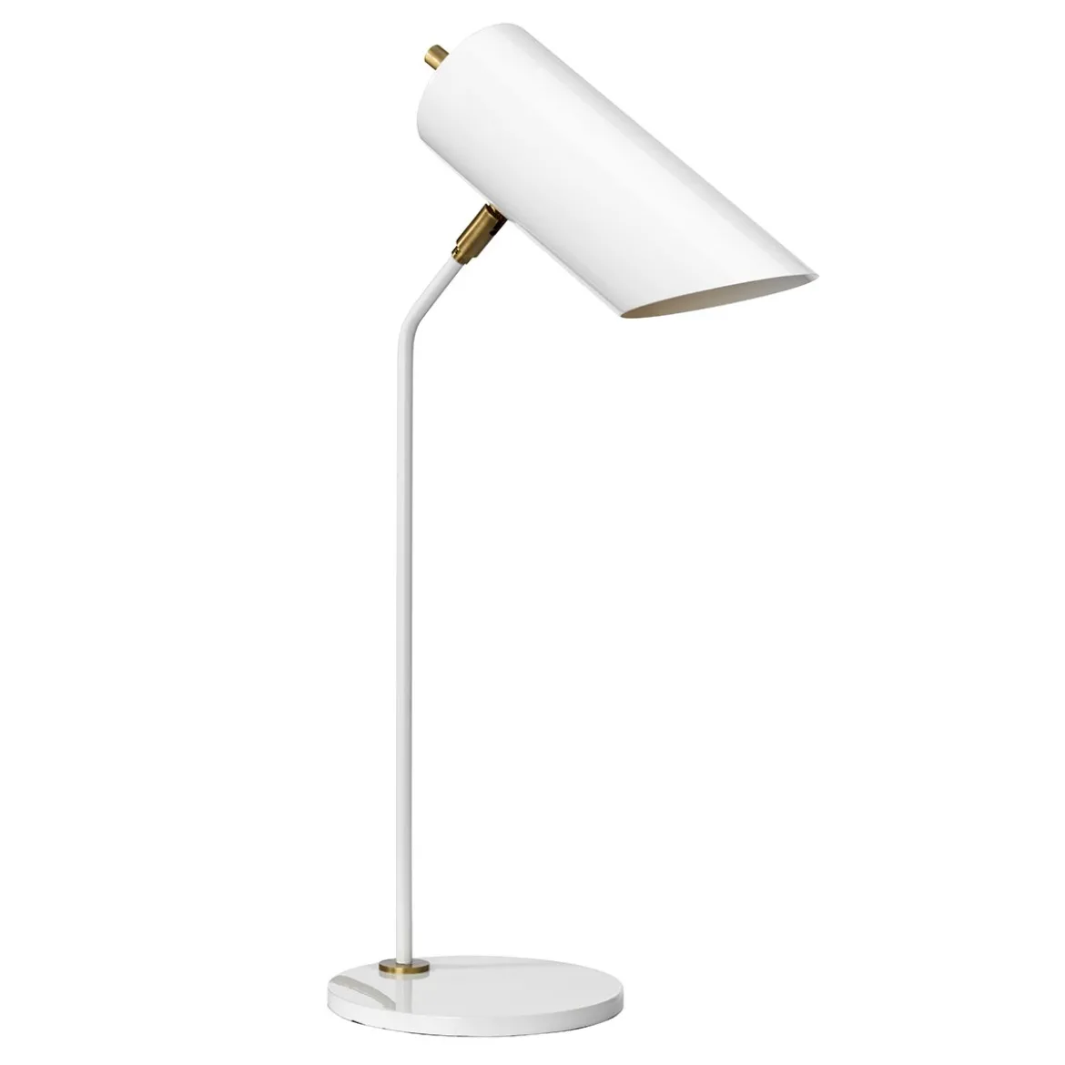 Elstead Lighting Quinto 1-Light Tischleuchte Weiss E27