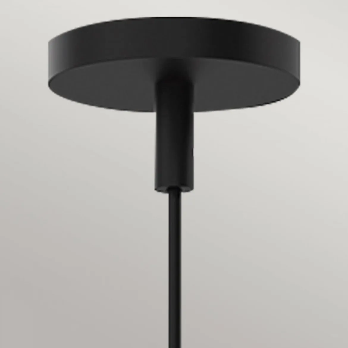 Elstead Lighting Remyck Pendelleuchte 1-flammig Schwarz