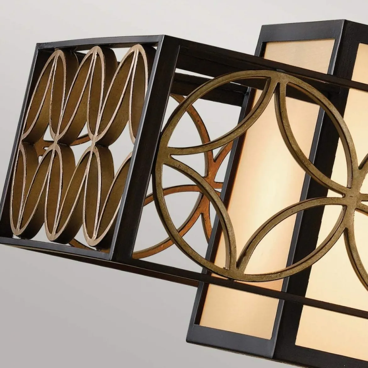Elstead Lighting Remy Pendelleuchte Bronze Gold 4-flammig E27