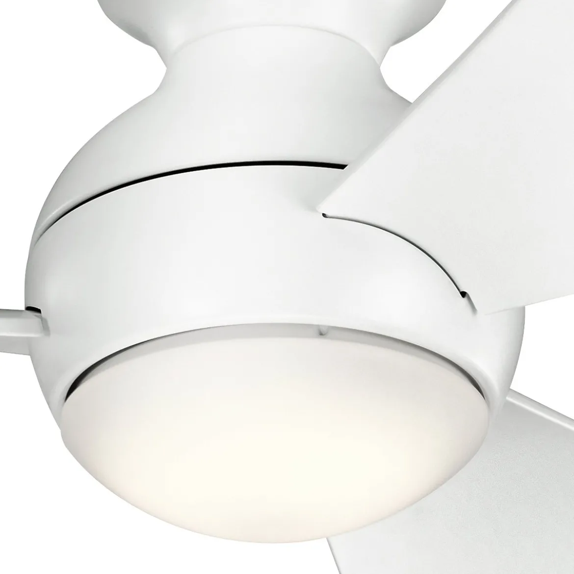 Elstead Lighting Sola Deckenventilator LED weiß