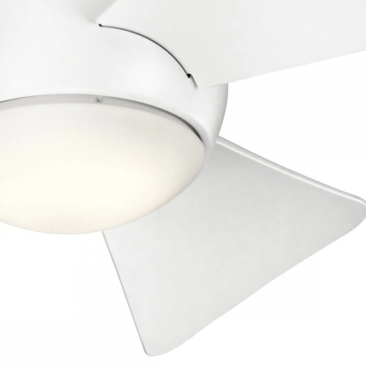 Elstead Lighting Sola Deckenventilator LED weiß