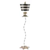 Elstead Lighting South Beach 1-Light Stehleuchte Gold Schwarz E27 177cm