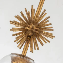 Elstead Lighting Staring Pendelleuchte 1-flammig Gold Transparent E27