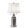 Elstead Lighting Stateroom 2-Light Tischleuchte antikes Nickel 2-flammig E27 69cm