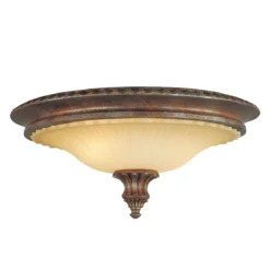Elstead Lighting Stirling Castle 2-Light Deckenleuchte Bronze 2-flammig E27