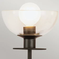 Elstead Lighting Sylvia Wandleuchte 2-flammig Schwarz