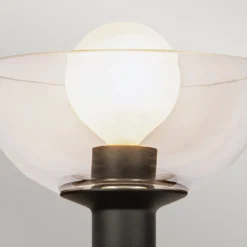 Elstead Lighting Sylvia Wandleuchte 1-flammig Schwarz