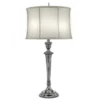 Elstead Lighting Syracuse 1-Light Tischleuchte antikes Nickel 1-flammig E27 79cm