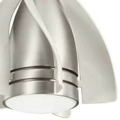 Elstead Lighting Terna Pendelventilator LED nickel gebürstet