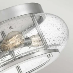 Elstead Lighting Trilogy Deckenleuchte 3-Light Nickel Glas 406mm E27