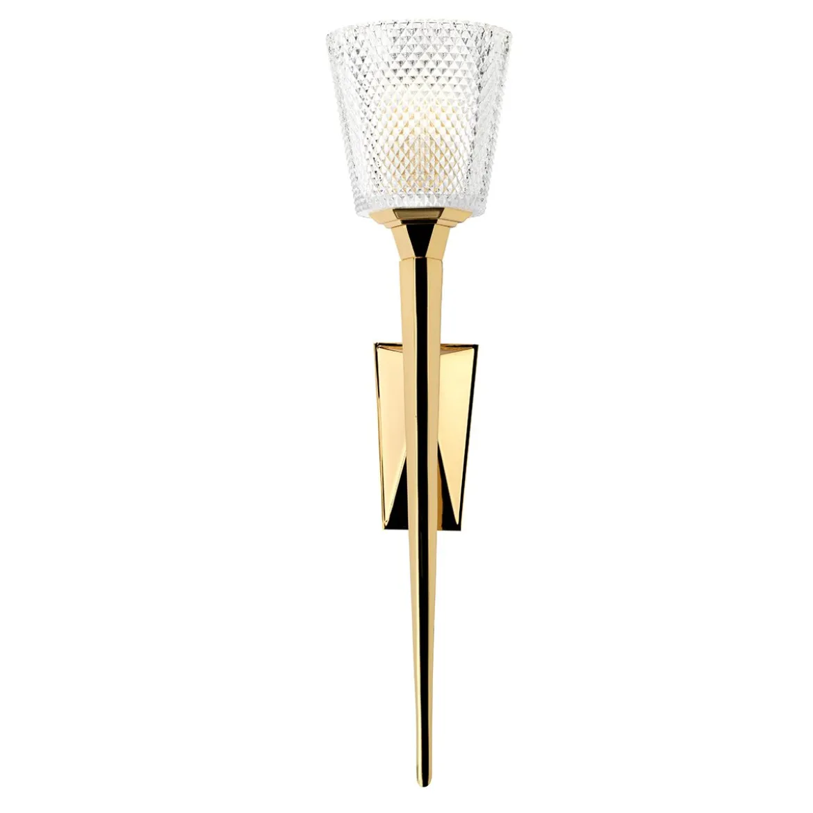 Elstead Lighting Verity 1-Light Wandleuchte Gold poliert G9 3000K IP44