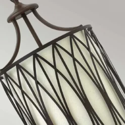 Elstead Lighting Walden 3-flammige Pendelleuchte Viktorianische Bronze