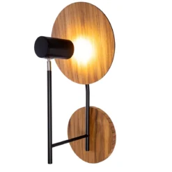 Elstead Lighting Wandleuchte DOT Naturholzfurnier GU10