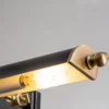 Elstead Lighting Winchfield Bilderleuchte Large 4-Light Messing antik Schwarz matt 70cm