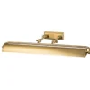 Elstead Lighting Winchfield Bilderleuchte Large 4-Light Messing antik 70cm