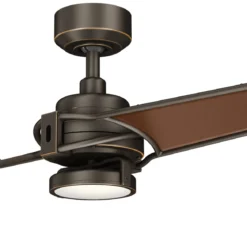 Elstead Lighting Xety Deckenventilator LED bronze