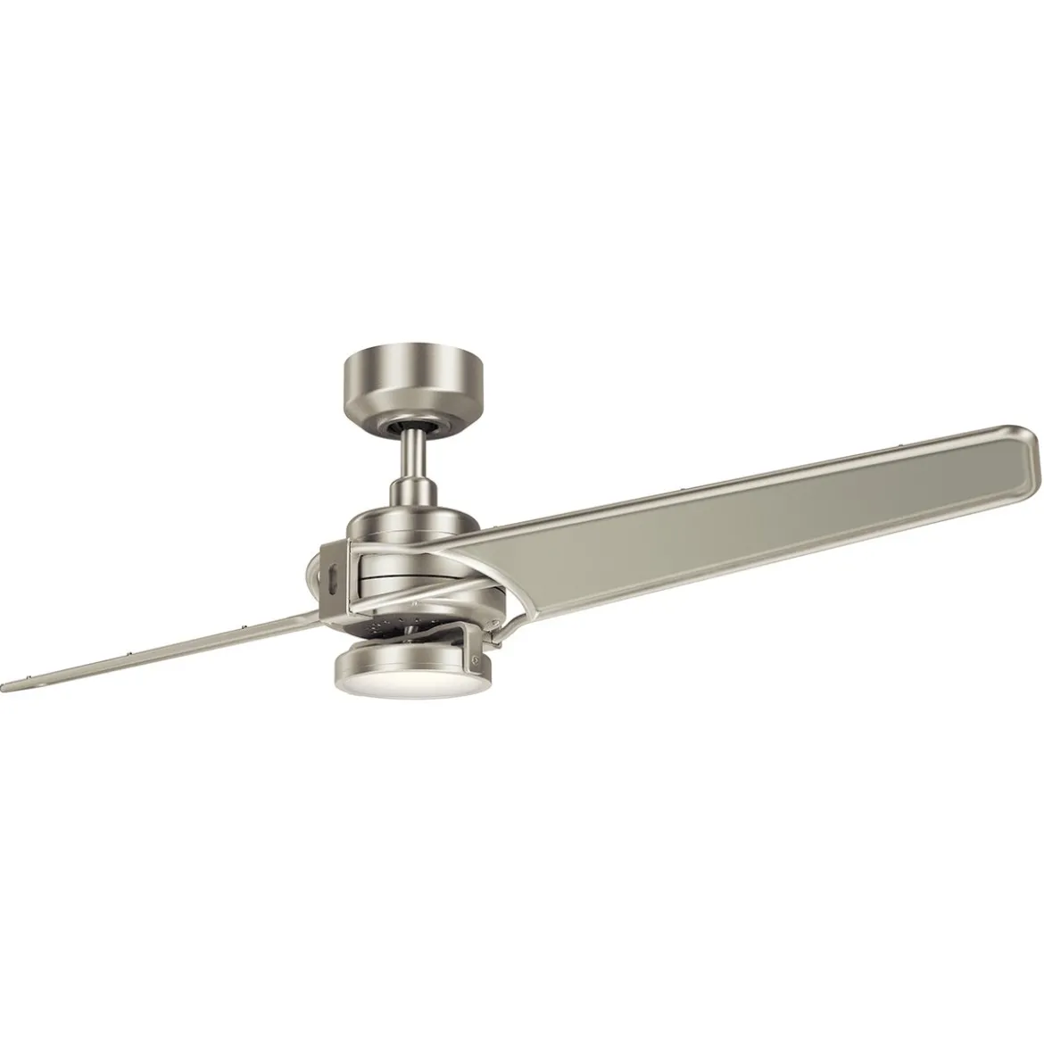 Elstead Lighting Xety Deckenventilator LED nickel gebürstet