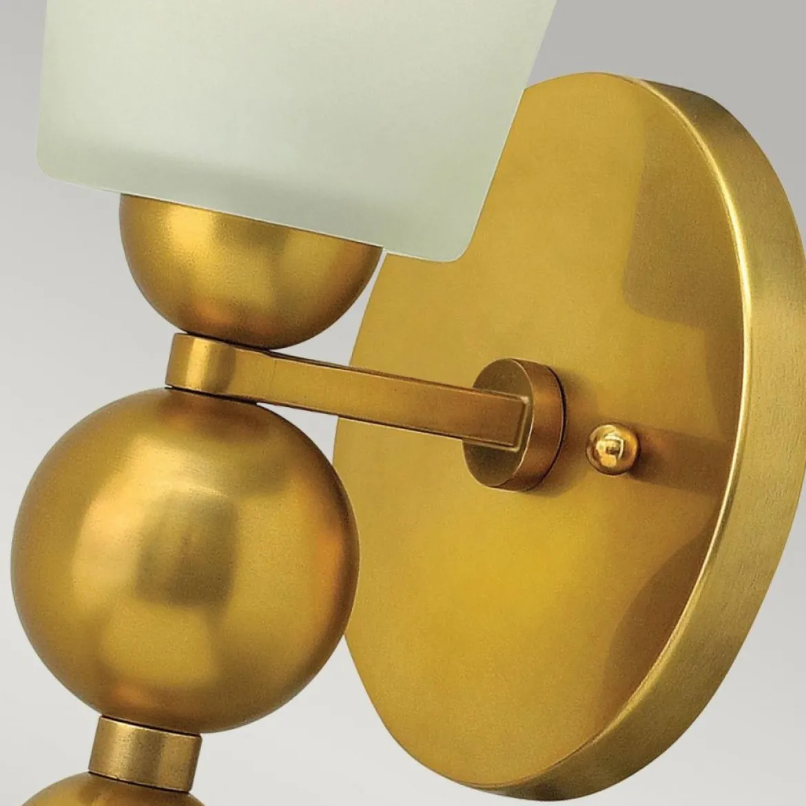 Elstead Lighting Zelda 1 Light Wandleuchte - Vintage Messing