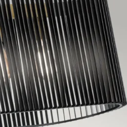 Elstead Linara Pendelleuchte 5-flammig schwarz messing