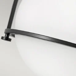 Elstead Somerset Deckenleuchte 1-flammig schwarz opal 28cm E27