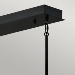 Elstead Styx LED Hängeleuchte rechteckig schwarz gold 3000K