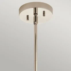 Elstead Triocent Hängeleuchte Nickel poliert klar 24cm