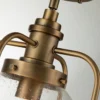 Elstead Triocent Hängeleuchte Messing klar 24cm