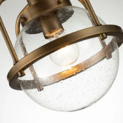 Elstead Triocent Hängeleuchte Messing klar 24cm