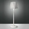 Fabas Luce 3678-30-102 Akku Tischleuchte Katy weiss 3000K dimmbar