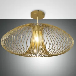 Fabas Luce 3706-65-225 Deckenleuchte Fassa 60cm gold E27