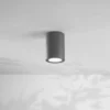Fabas Luce 6565-61-294 Deckenleuchte Manu rund 108mm dunkelgrau E27 IP54