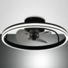 Fabas Luce 3709-65-101 Deckenleuchte Relais Ventilator schwarz dimmbar