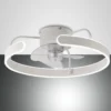 Fabas Luce 3710-65-102 Deckenleuchte Savoy Ventilator weiss dimmbar